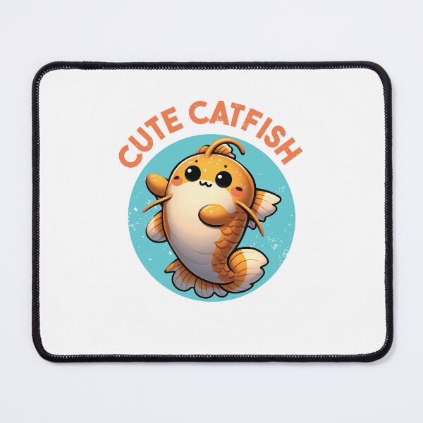 Item preview, Cute Wels Catfish designed and sold by DineshArtShop.