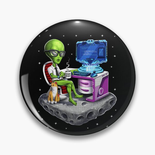 Artikelvorschau, Weltraum-Alien-Programmierer entworfen und verkauft von underheaven.