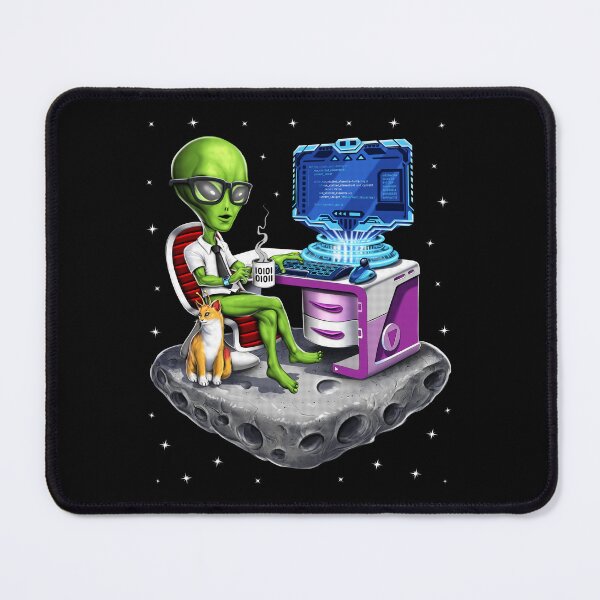 Artikelvorschau, Weltraum-Alien-Programmierer entworfen und verkauft von underheaven.