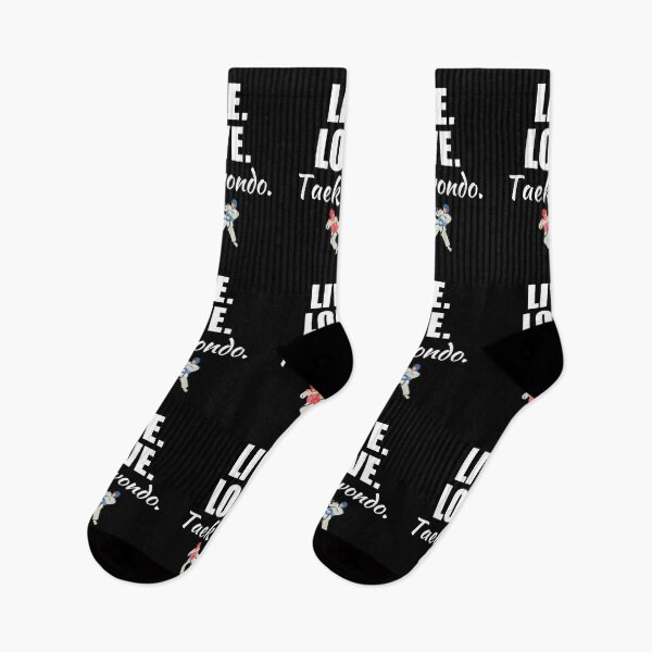 Item preview, Live, love, taekwondo. Funny taekwondo quote or saying for taekwondo fighter or lover designed and sold by NBSStore.