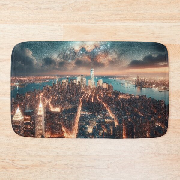 Item preview, Sea of lights of the metropolis designed and sold by Cerberus-Art.