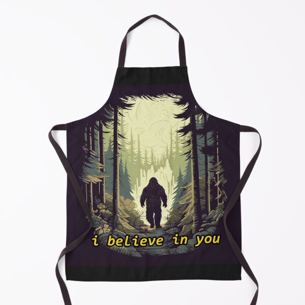 Item preview, I believe in you. Bigfoot walking in forest Art Classic designed and sold by redstar19.