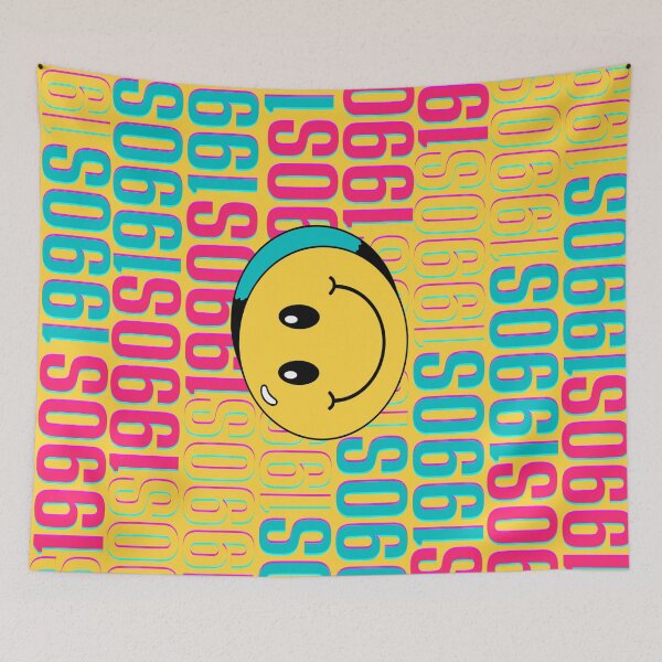Item preview, 1990s retro design 29 - OG Yellow Background designed and sold by PunjabanJatti.