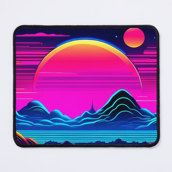 Item preview, Psychedelic Horizon designed and sold by Nerdesigns - www.linkit.blog.