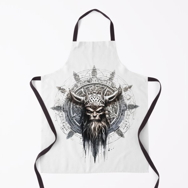 Item preview, Viking Warrior. Detailed tattoo Style Artwork designed and sold by Lucy Goosy Art.