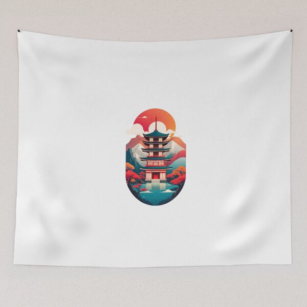 Item preview, Japan town designed and sold by KorArtStudio.
