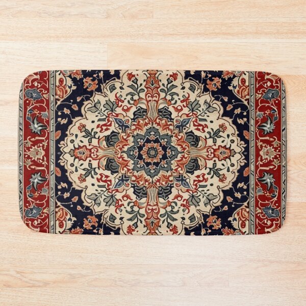 Item preview, Vintage Oriental Beautiful Persian Carpet Pattern designed and sold by GrinGalore.