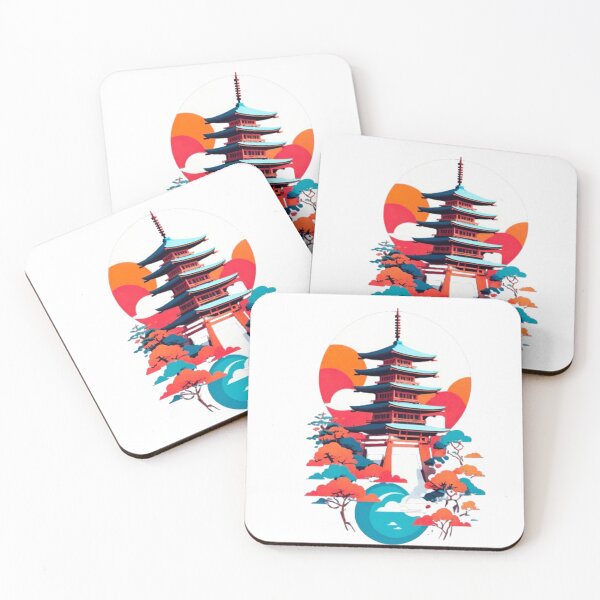 Item preview, Cool Japan town  designed and sold by KorArtStudio.