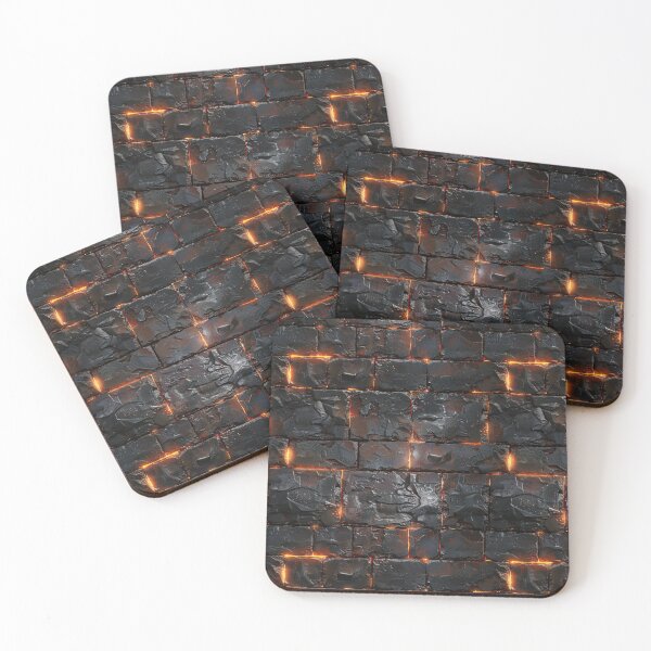 Item preview, Black Brick Wall, Seamless Pattern designed and sold by patternicco.