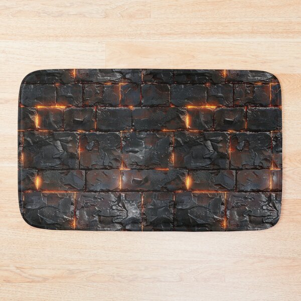 Item preview, Black Brick Wall, Seamless Pattern designed and sold by patternicco.