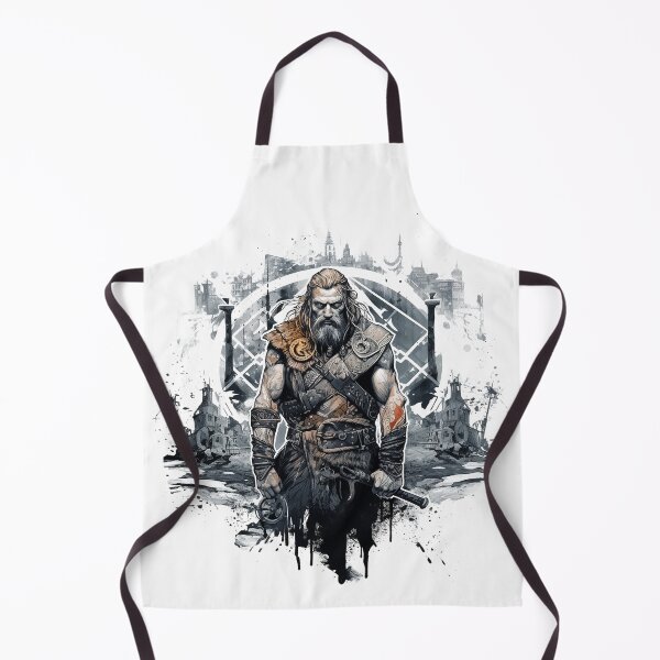 Item preview, Viking Warrior. Detailed tattoo Style Artwork designed and sold by Lucy Goosy Art.