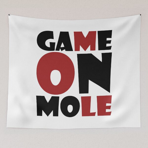 Item preview, GAME ON, MOLE. designed and sold by Rejiboustarts.