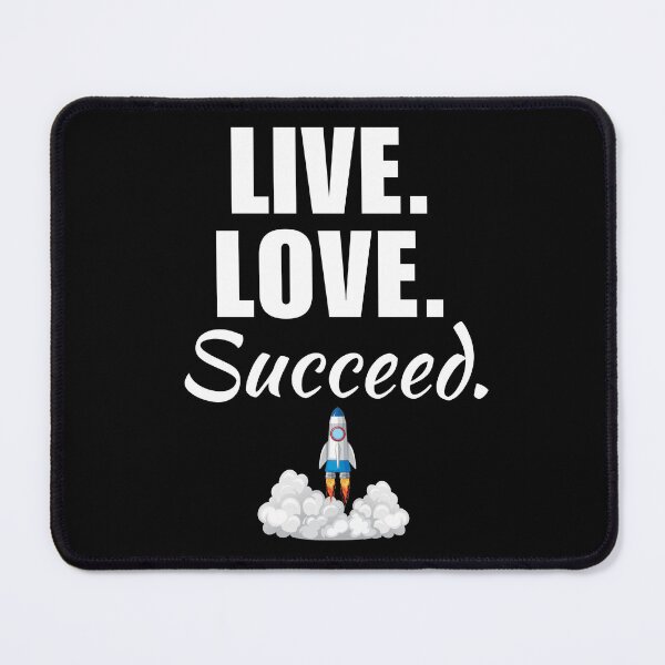 Item preview, Live, love, succeed. Motivational quotes for financial success, make it happen designed and sold by NBSStore.