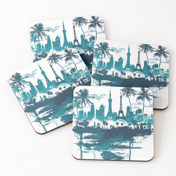 Item preview, Teal Travel Design 1 of 5 designed and sold by Jenson Major.