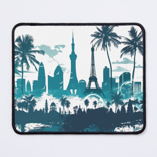 Item preview, Teal Travel Design 1 of 5 designed and sold by Jenson Major.
