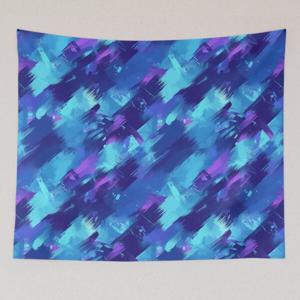 Item preview, Colourful Brushstroke Texture, Seamless Pattern designed and sold by patternicco.