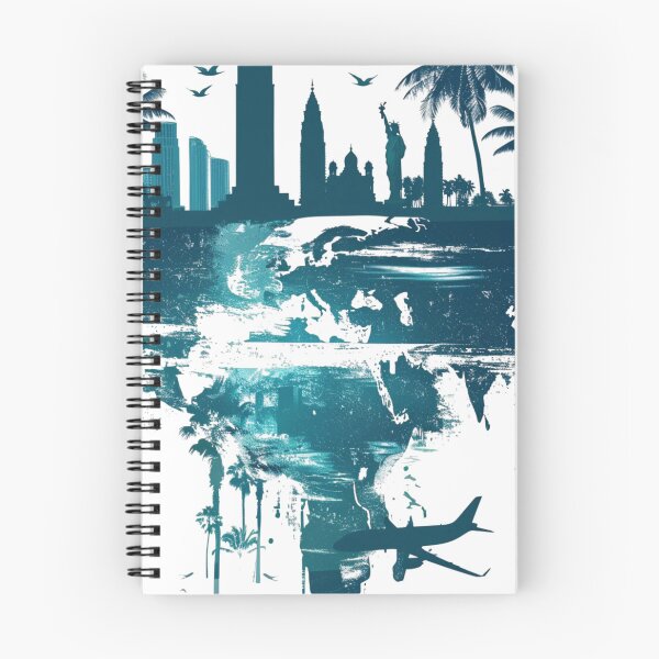 Item preview, Teal Travel Design 2 of 5 designed and sold by Jenson Major.