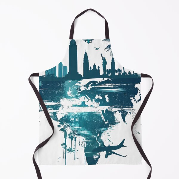 Item preview, Teal Travel Design 2 of 5 designed and sold by Jenson Major.
