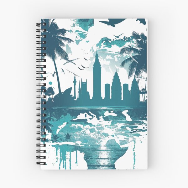 Item preview, Teal Travel Design 3 of 5 designed and sold by Jenson Major.