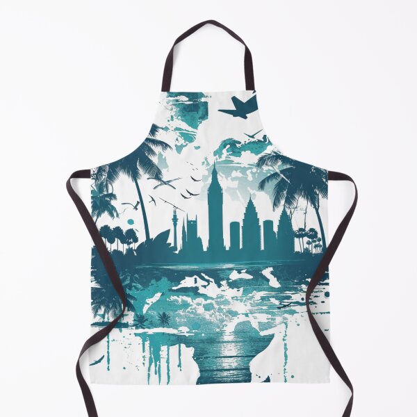 Item preview, Teal Travel Design 3 of 5 designed and sold by Jenson Major.