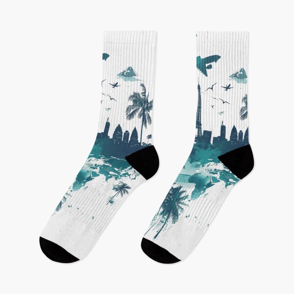 Item preview, Teal Travel Design 4 of 5 designed and sold by Jenson Major.