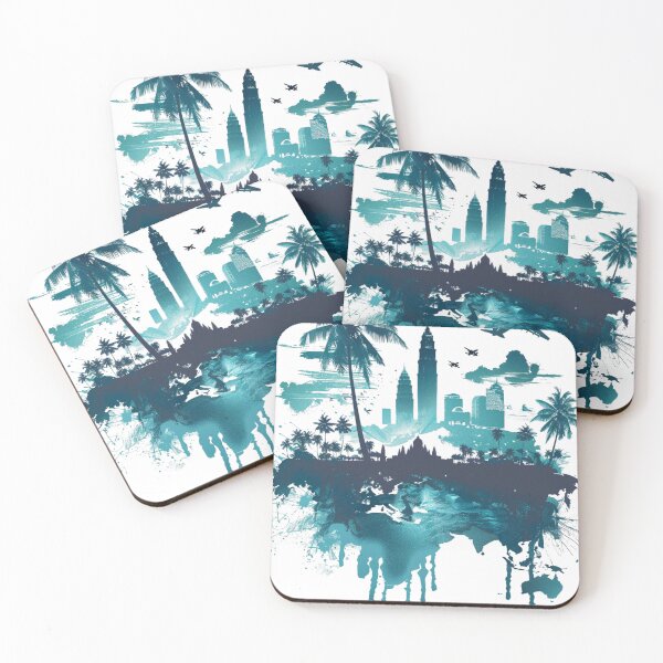 Item preview, Teal Travel Design 5 of 5 designed and sold by Jenson Major.