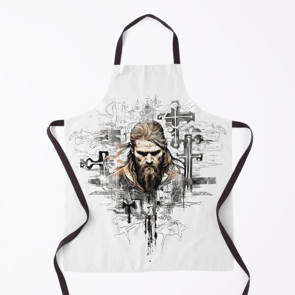 Item preview, Viking Warrior. Detailed tattoo Style Artwork designed and sold by Lucy Goosy Art.