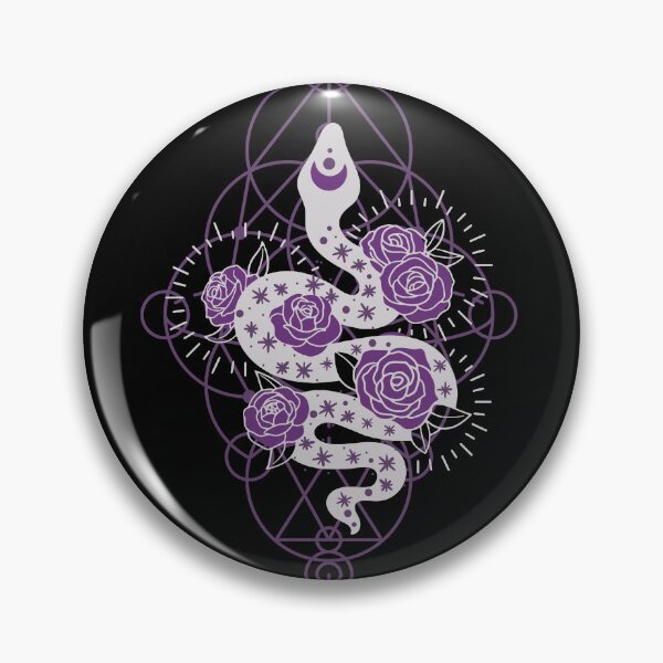 Item preview, Sacred geometry celestial snake designed and sold by MonochromeEcho.
