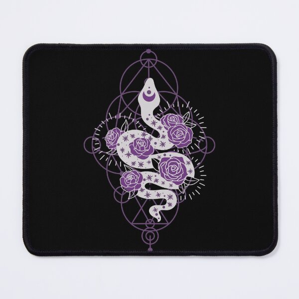 Item preview, Sacred geometry celestial snake designed and sold by MonochromeEcho.