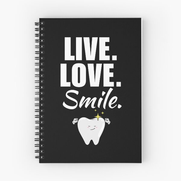 Item preview, Live, love, smile. Funny dentist technician job profession or occupation quote or saying designed and sold by NBSStore.