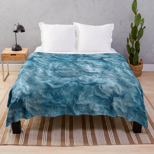Item preview, Blue Felt Texture, Seamless Pattern designed and sold by patternicco.