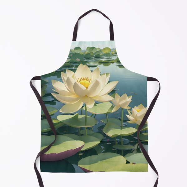 Item preview, White pure lotus. designed and sold by PatDoArt.