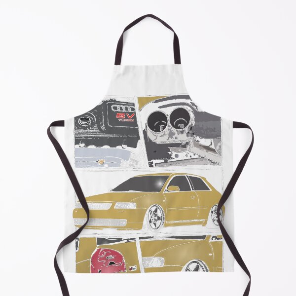 Item preview, Audi S3 8L - Stylized art collage comic design tshirt print designed and sold by KiffKev.