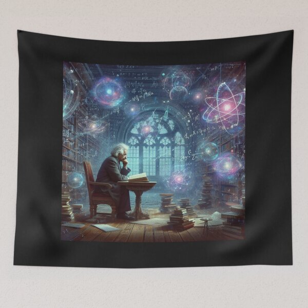 Item preview,  Albert Einstein designed and sold by sevenmountains.