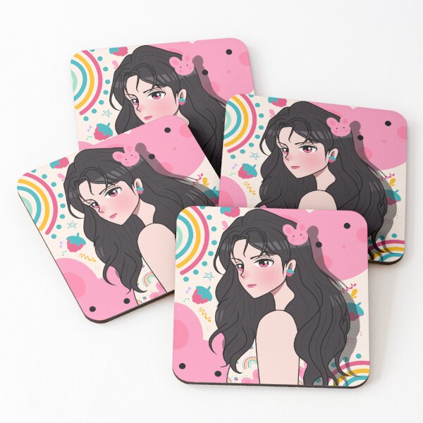 Item preview, Girl With Pink Bunny : Adorable. designed and sold by Tulip Creators by This Definition.