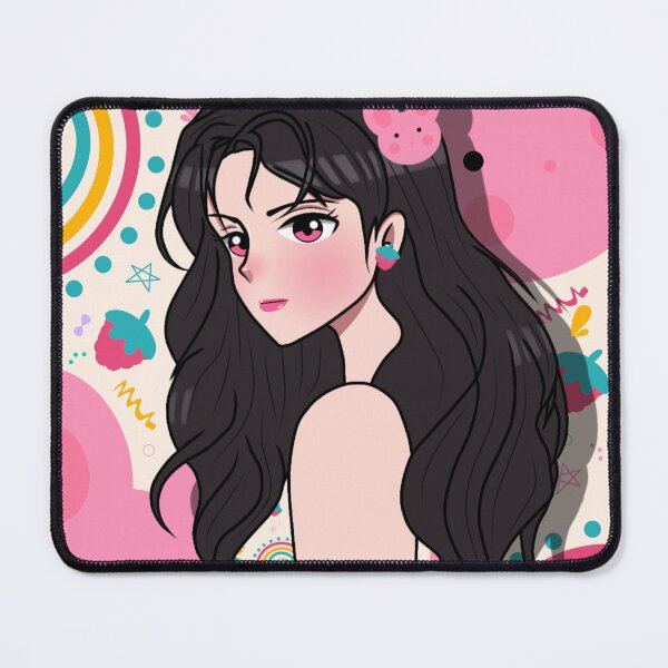 Item preview, Girl With Pink Bunny : Adorable. designed and sold by Tulip Creators by This Definition.