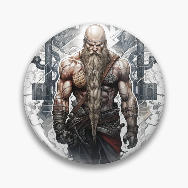Item preview, Viking Warrior. Detailed tattoo Style Artwork designed and sold by Lucy Goosy Art.