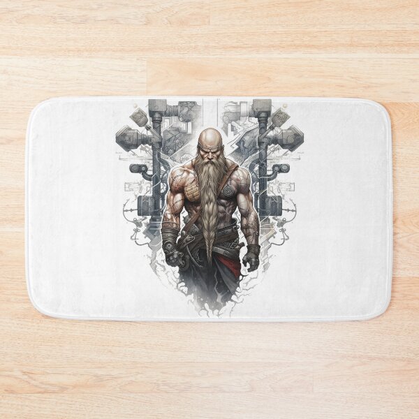 Item preview, Viking Warrior. Detailed tattoo Style Artwork designed and sold by Lucy Goosy Art.