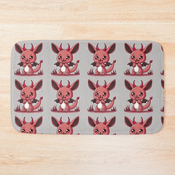 Item preview, Cute devil kawaii chibi head dragon cartoon  designed and sold by Coolparrotgirl.