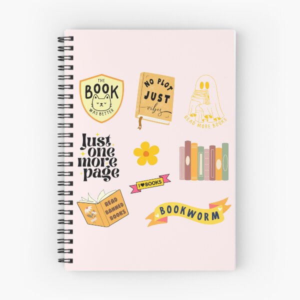Item preview, Yellow Bookish Pack designed and sold by Neadoodles.