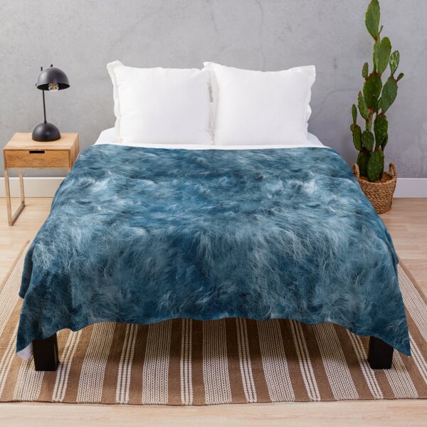 Item preview, Blue Felt Texture, Seamless Pattern designed and sold by patternicco.