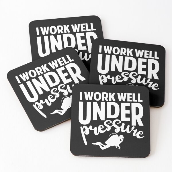 Item preview, I work well under pressure designed and sold by Colorfulman.