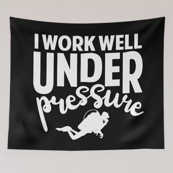 Item preview, I work well under pressure designed and sold by Colorfulman.