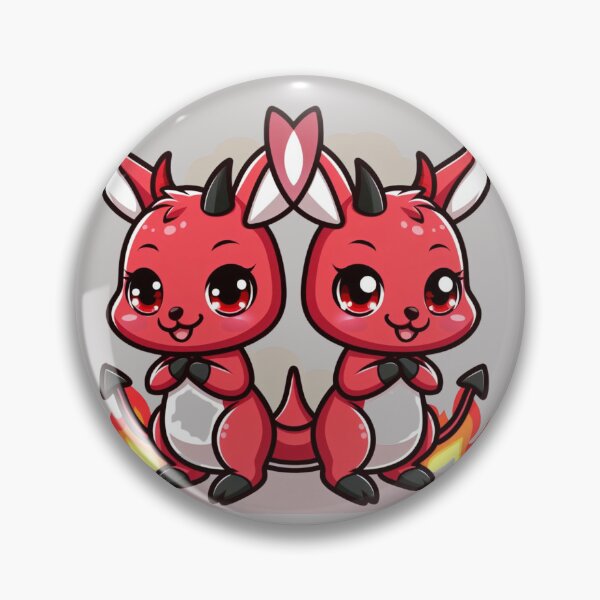 Item preview, Cute devil kawaii chibi head kangaroo kangaroos cartoon  designed and sold by Coolparrotgirl.