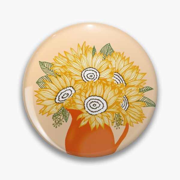 Item preview, Flowers in Vase - orange designed and sold by marialindemann.