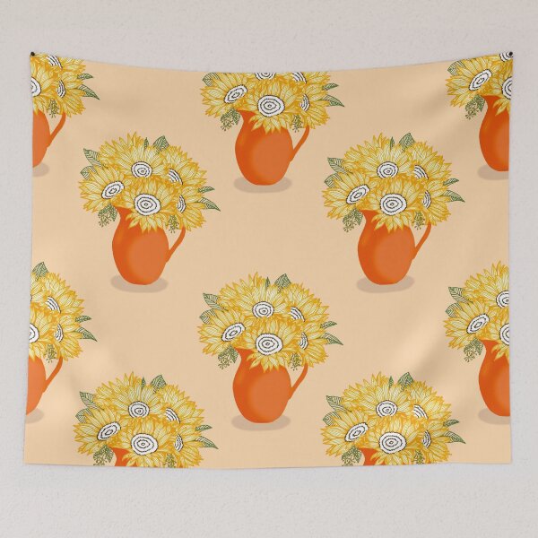 Item preview, Flowers in Vase - orange designed and sold by marialindemann.