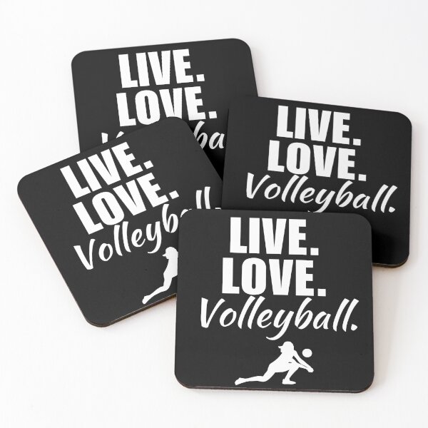 Item preview, Live, love, volleyball. Funny volleyball game quote or saying for women or female player designed and sold by NBSStore.