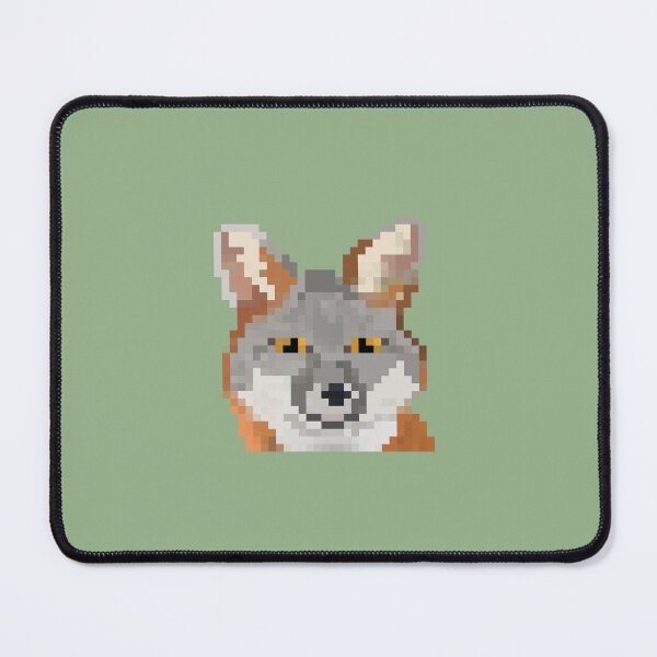 Item preview, Gray Fox 32x32 pixel art designed and sold by filterfoxx.