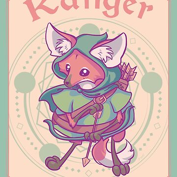 Artwork thumbnail, Maned Wolf Ranger by piratadandi