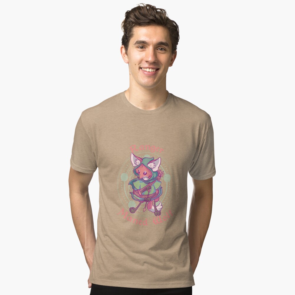 Item preview, Tri-blend T-Shirt designed and sold by piratadandi.